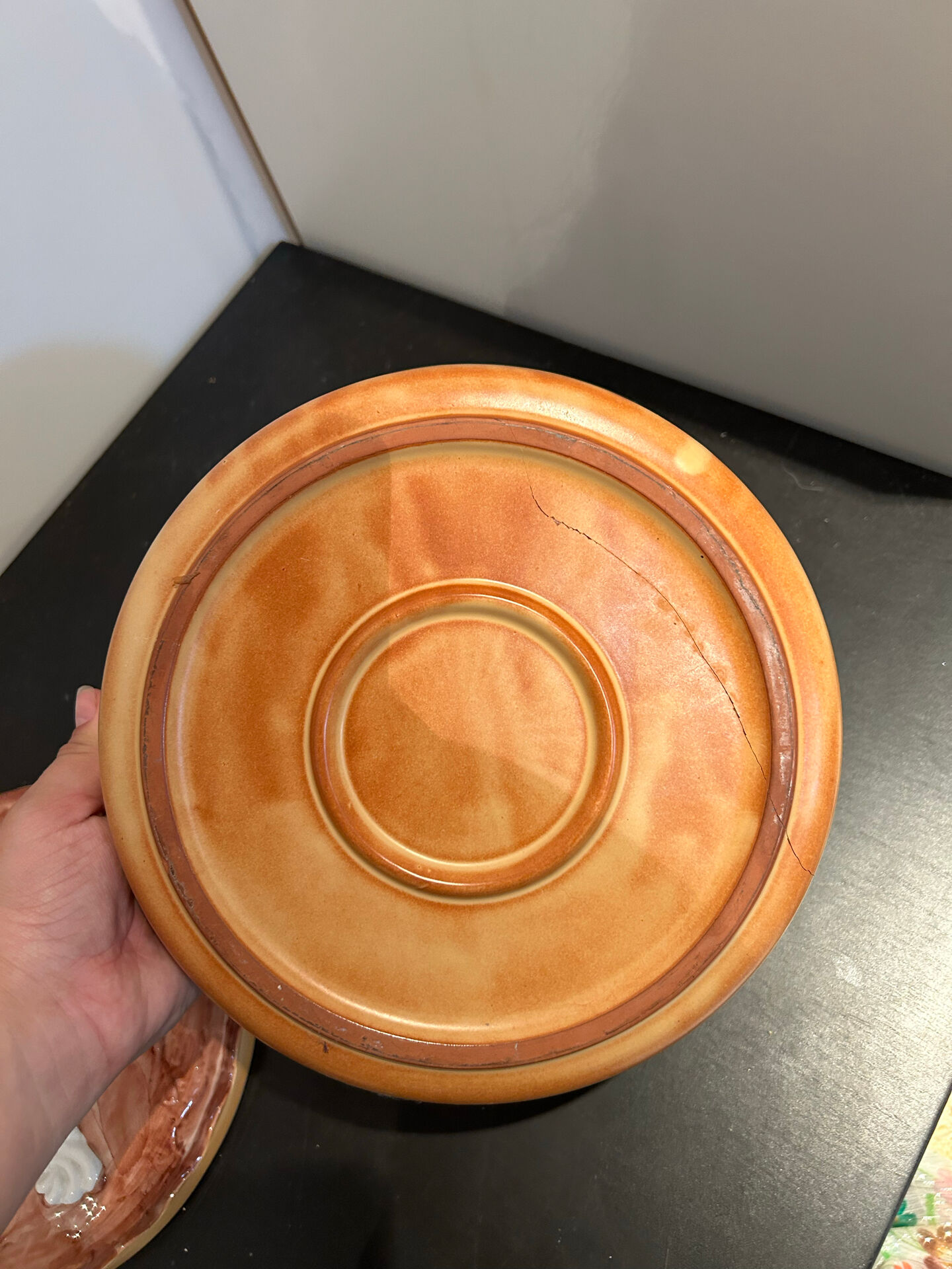 Vintage pie dish