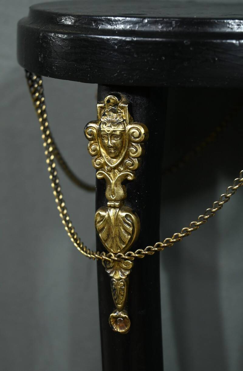 Blackened Wood Stand, Napoleon III style – 1920