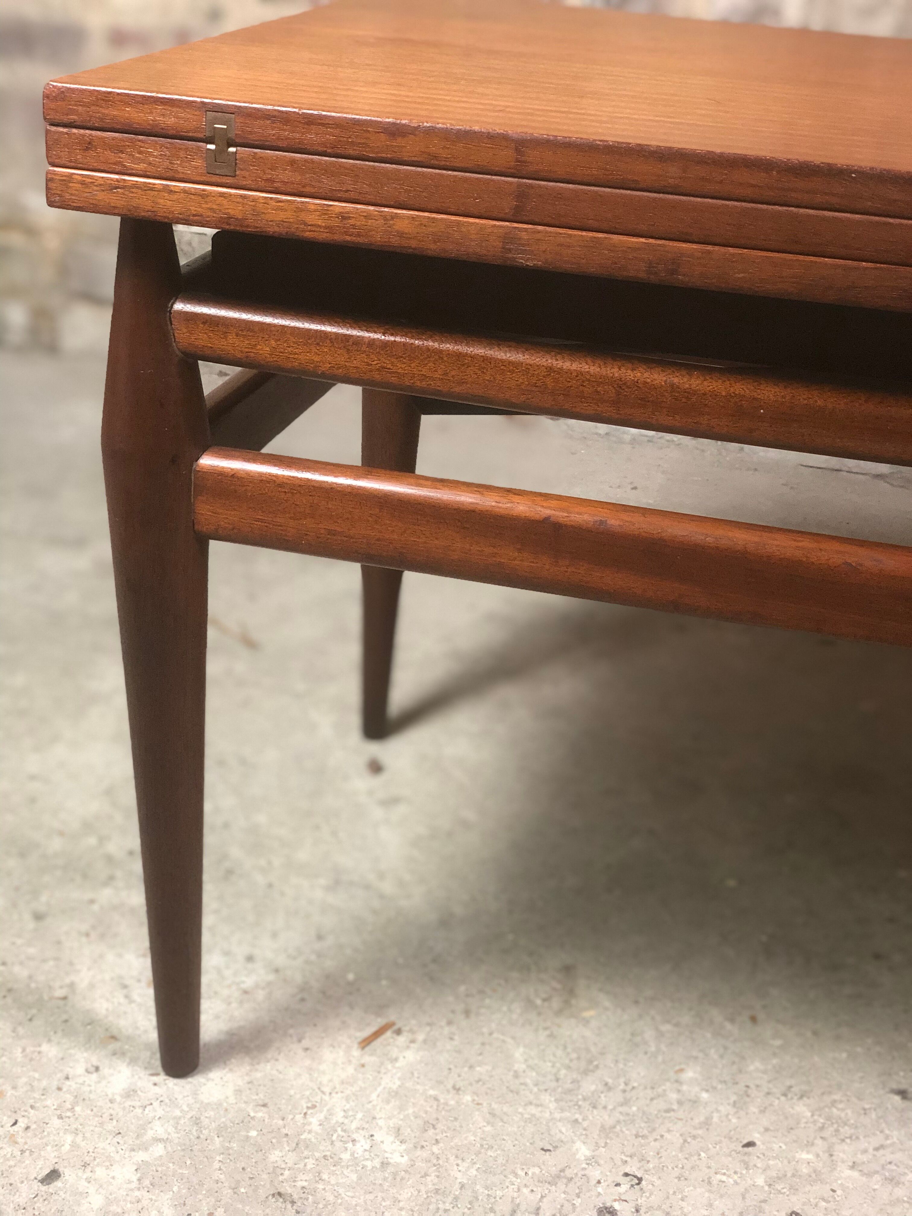 Scandinavian high modular coffee table 1960