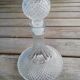 Diamond tip glass decanter