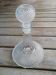 Diamond tip glass decanter
