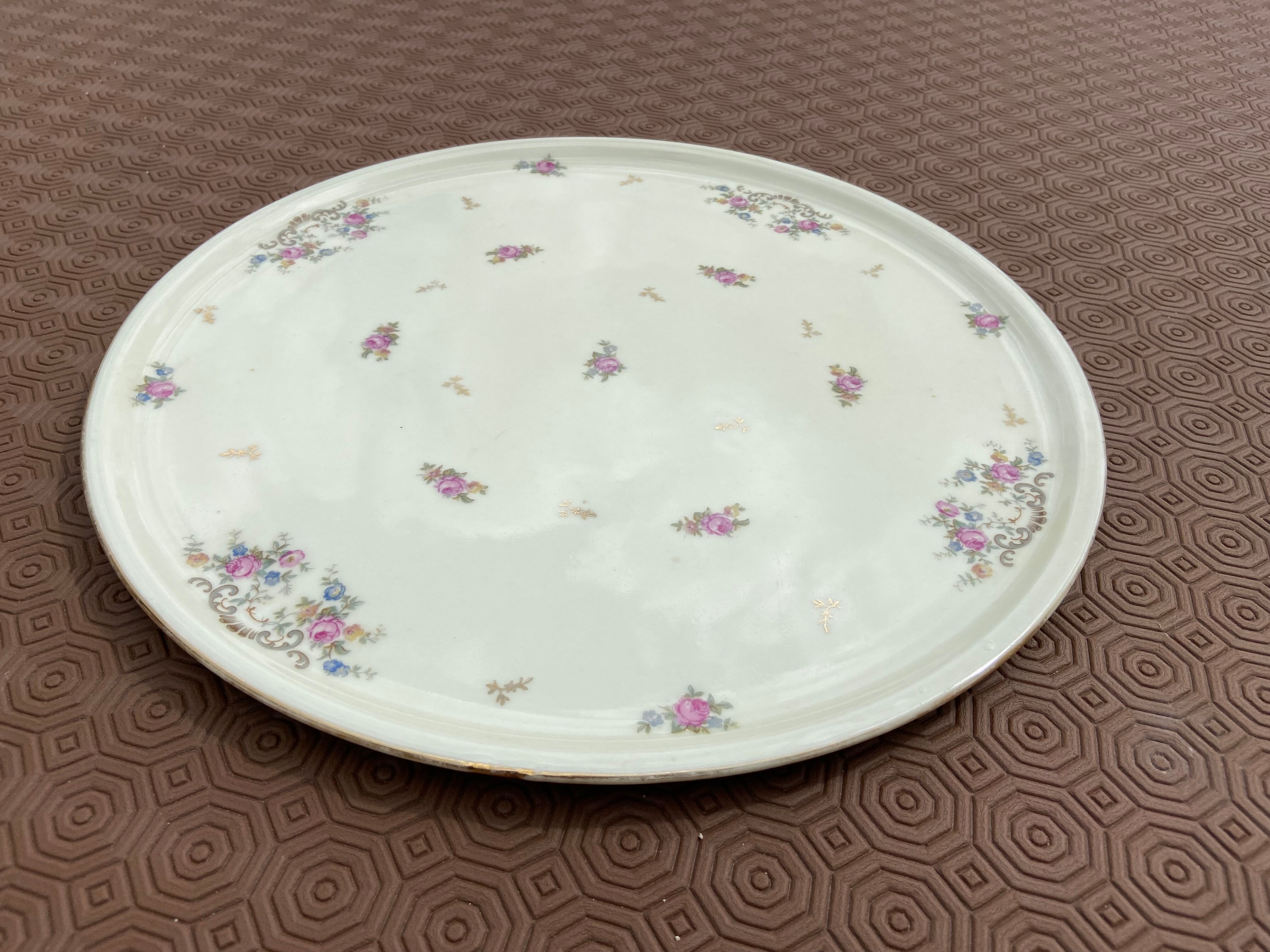 Antique Limoges earthenware dish