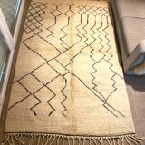 Carpet beni ouarain in wool