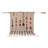 Grand tapis coloré fait main, 300 x 215 cm - G1075