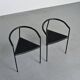 Millepunte chairs by Peregalli and Calatroni for Zeus Noto, around 1985.