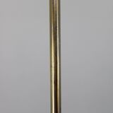 1970s Czechoslovak mid-century orange opaline glass pendant lamp