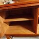 Vintage Scandinavian teak sideboard with writing surface, 1960s.