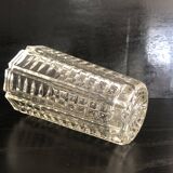 Vase en verre ciselé