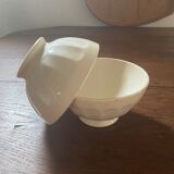 Ribbed old bowls.