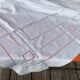 Drap 2-seater MG linen at the end of the triple-scale - open squares