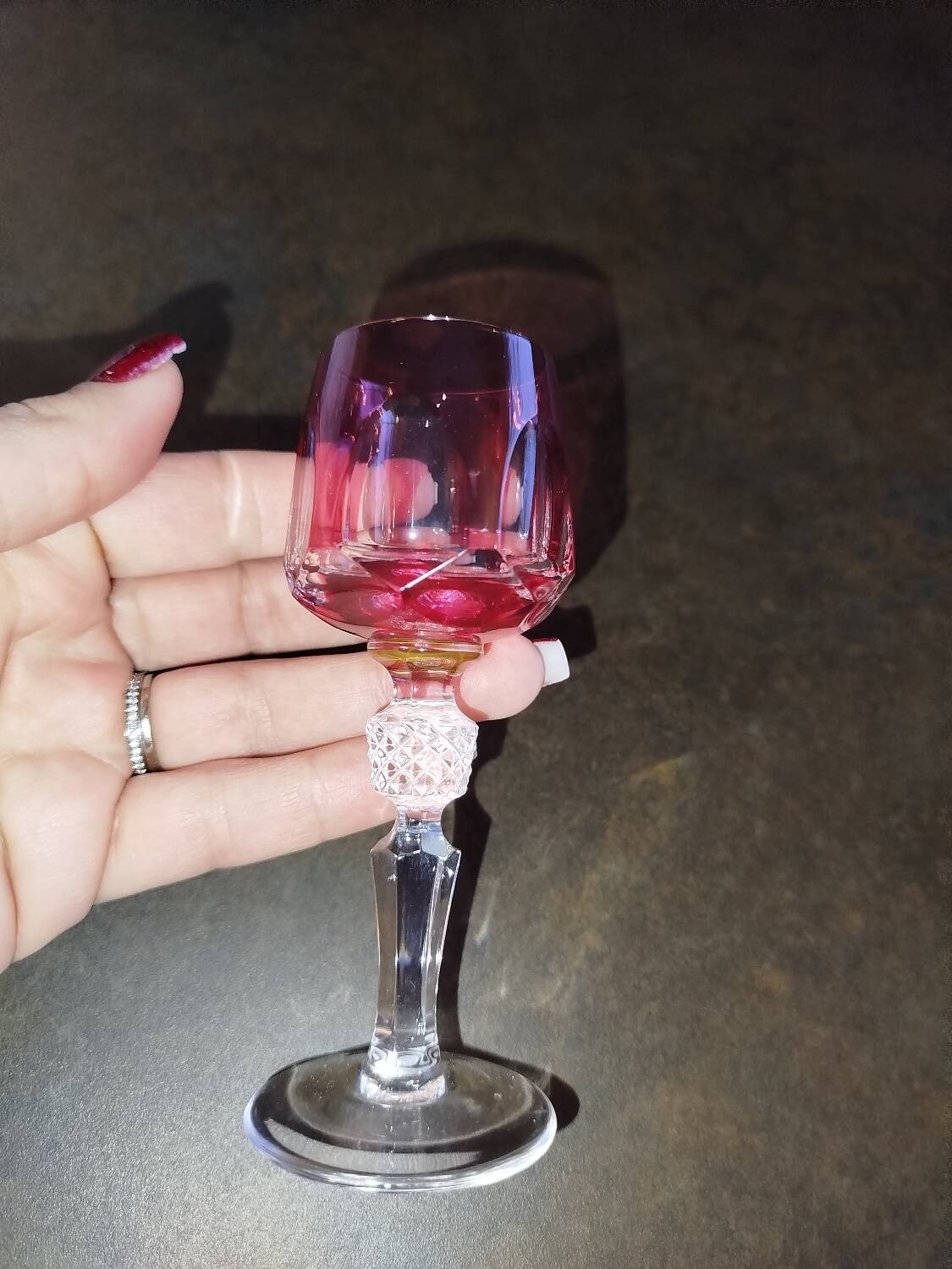 Crystal glasses