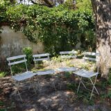Set of 4 bistro chairs