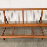 Mid-century minimalist teak canapé by Orla Mølgaard Nielsen for France & Søn / France & Daverkosen.