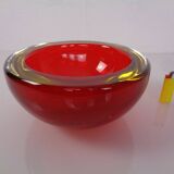 Large Formia Murano Glass Bowl by Mian Giulano, Italy, 1960s