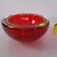 Large Formia Murano Glass Bowl by Mian Giulano, Italy, 1960s