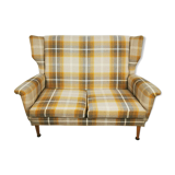 1950's wing back armchair and sofa