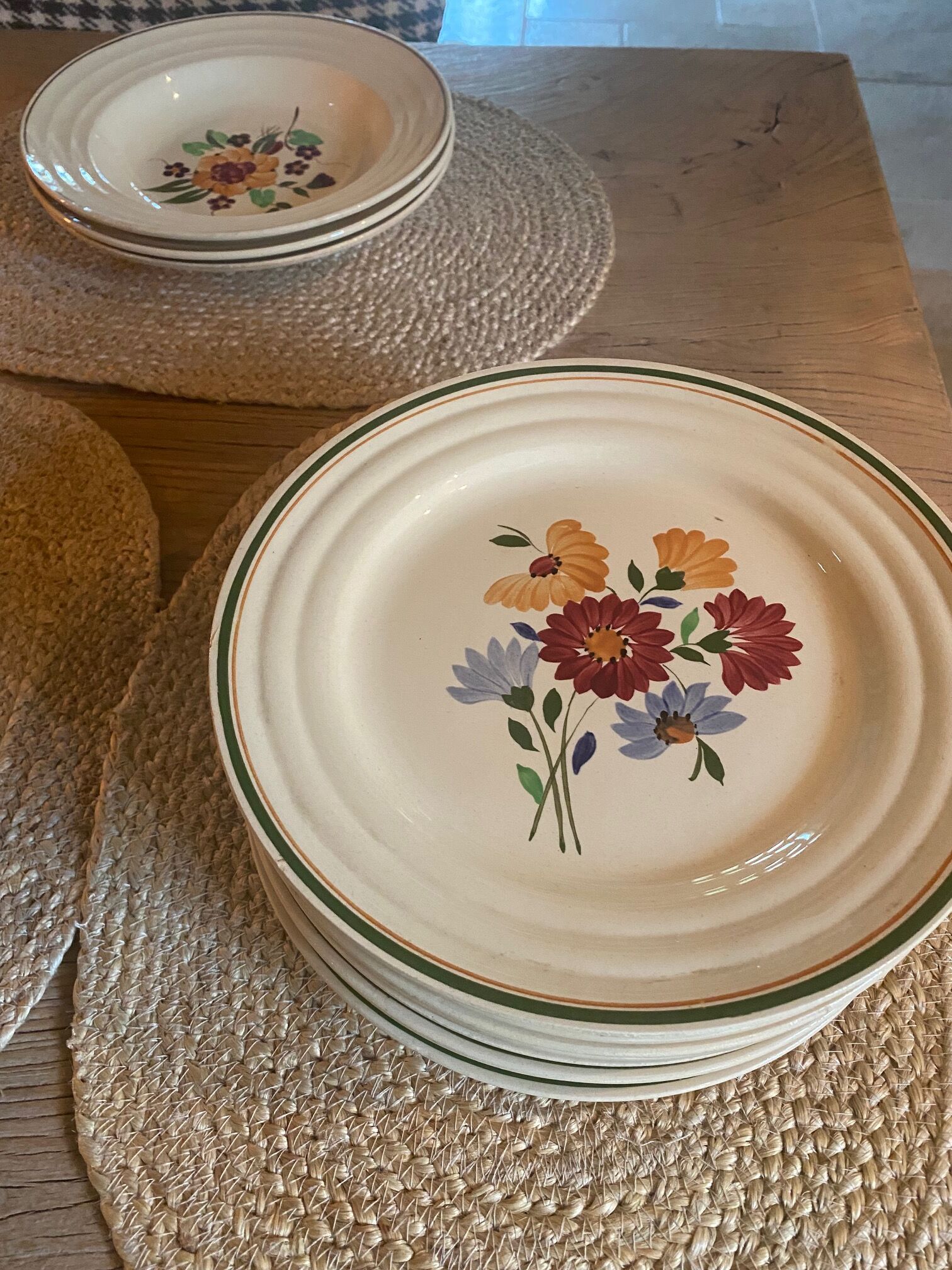 Set of Plates Bosh La Louviere
