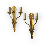 Appliques en bronze doré