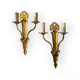 Appliques en bronze doré