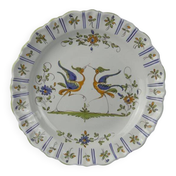 Plat en faïence de Martres Tolosane