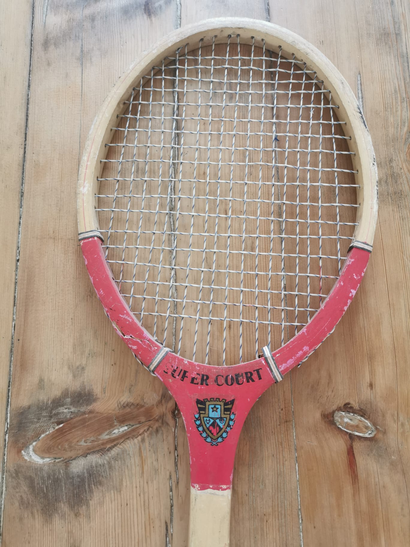 Vintage tennis racket