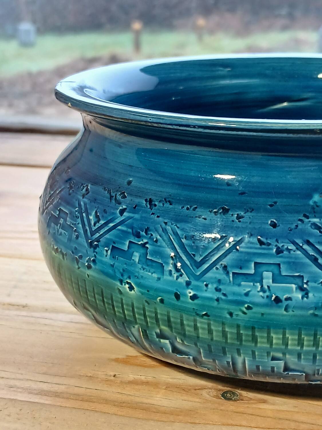 Ceramics by Aldo Londi for Bitossi, model "Rimini blue"