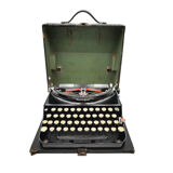 Typewriter remington 3 original usa 1929 revised ribbon new