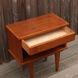 Chevet en bois vintage