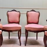 Louis XV Style Mahogany Living Room Furniture XIX Eme Century