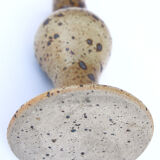 Pyrity sandstone bougeoir by Michel Dumont, Puisaye, La Borne