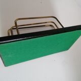 Leather desk letter carrier stitched