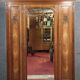 Art Deco period wardrobe in burr walnut