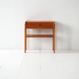 Table de chevet scandinave en teck, années 1950-60