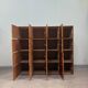Large vintage wooden locker cabinet
