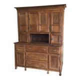 Old 2-part oak woodwork sideboard