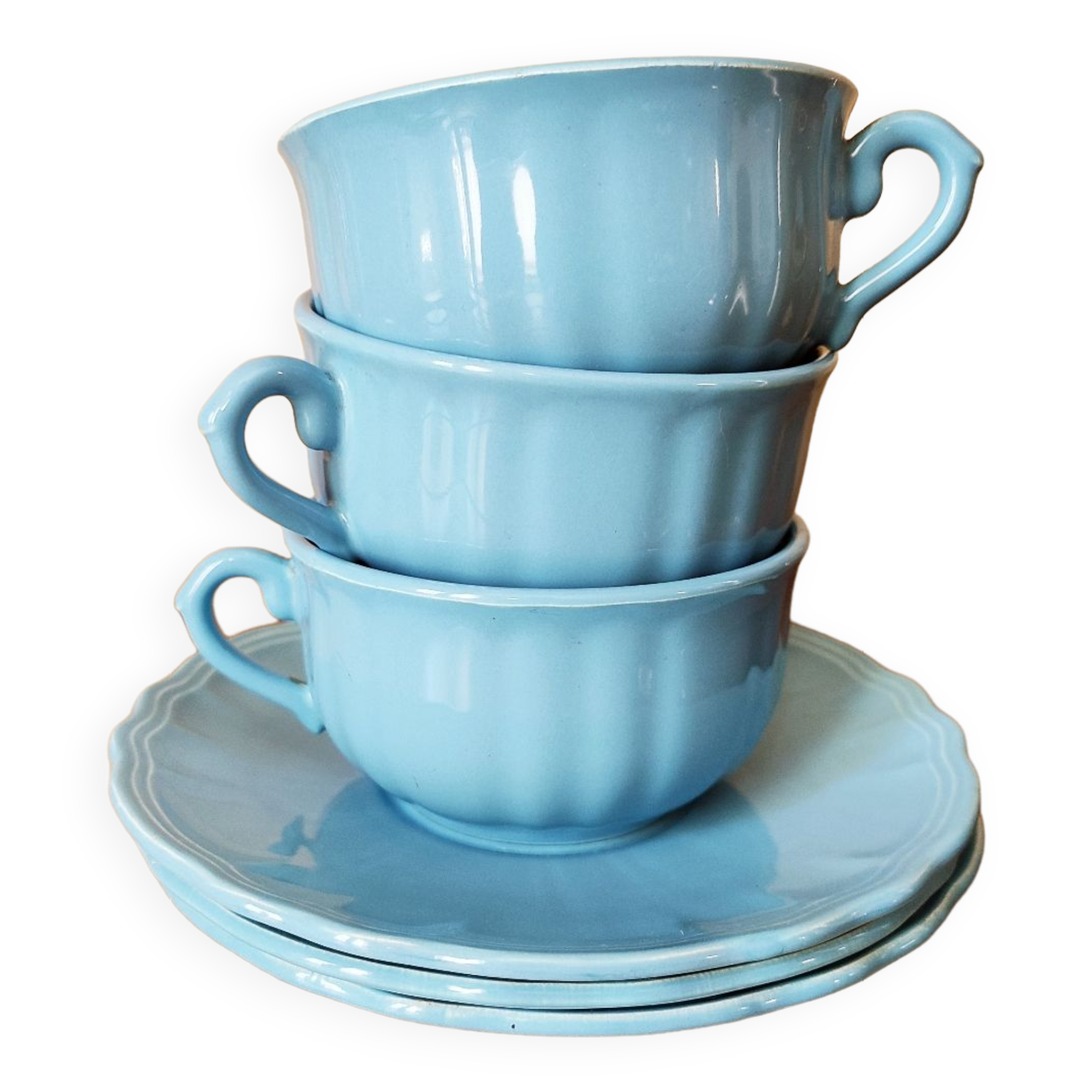 Set of 3 chocolate cups by Salins