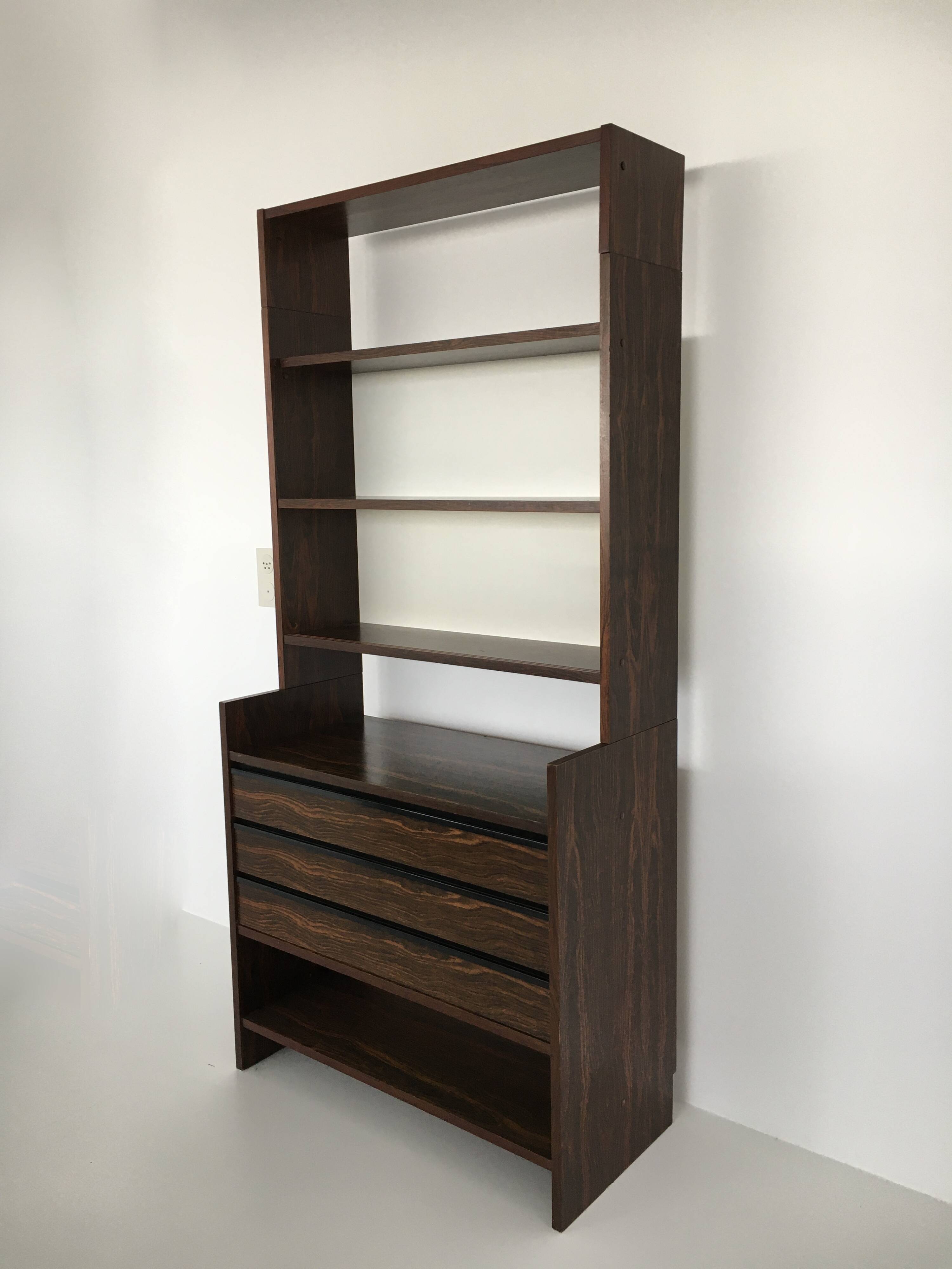 Poul Cadovius for klm rosewood cabinet, 1970’s