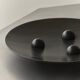 Large tray 003 in black steel