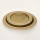Vintage stoneware serving plates from the 70s