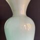 Murano - turquoise lined glass vase