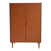 Shelf cabinet, linen, bookcase, 60s