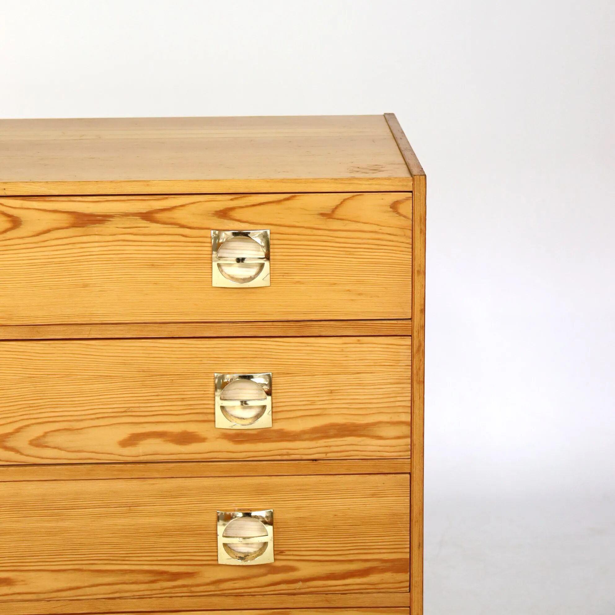 70s six-drawer chest of drawers