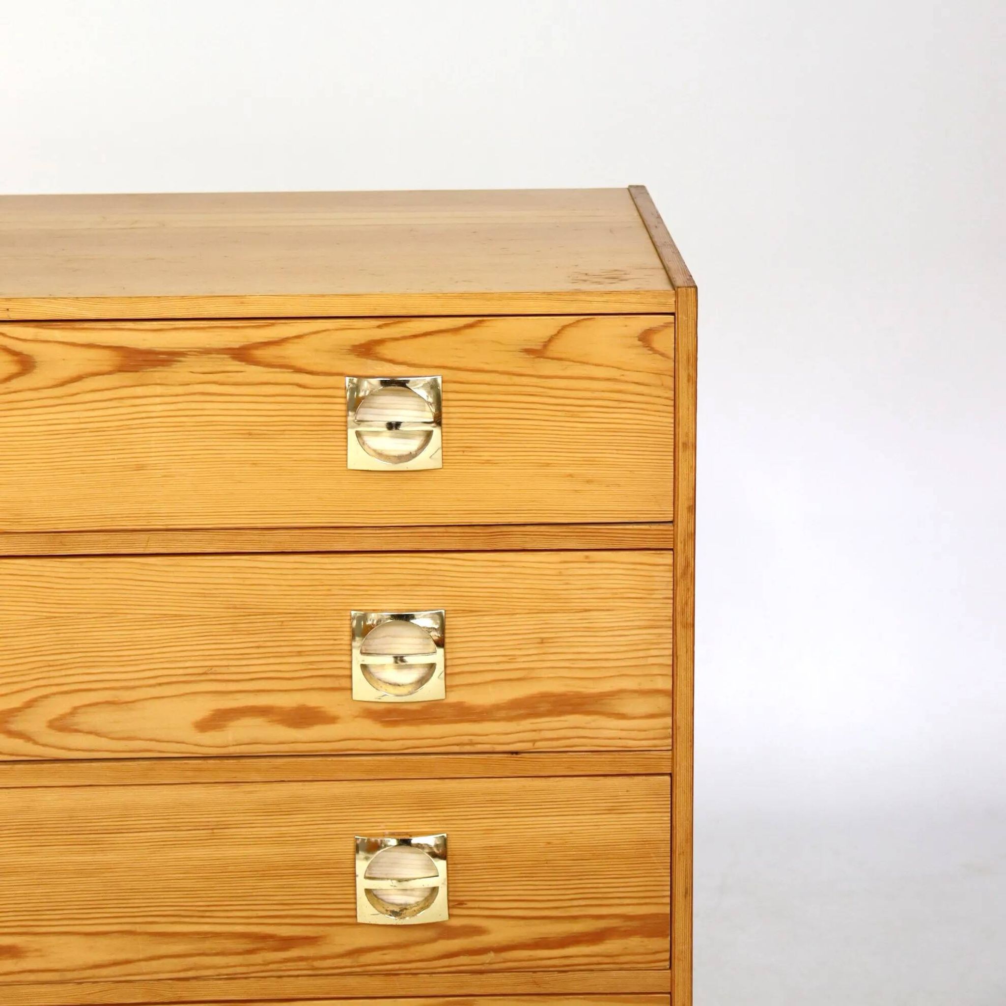 70s six-drawer chest of drawers