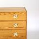 70s six-drawer chest of drawers