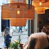 Saturn rattan suspension