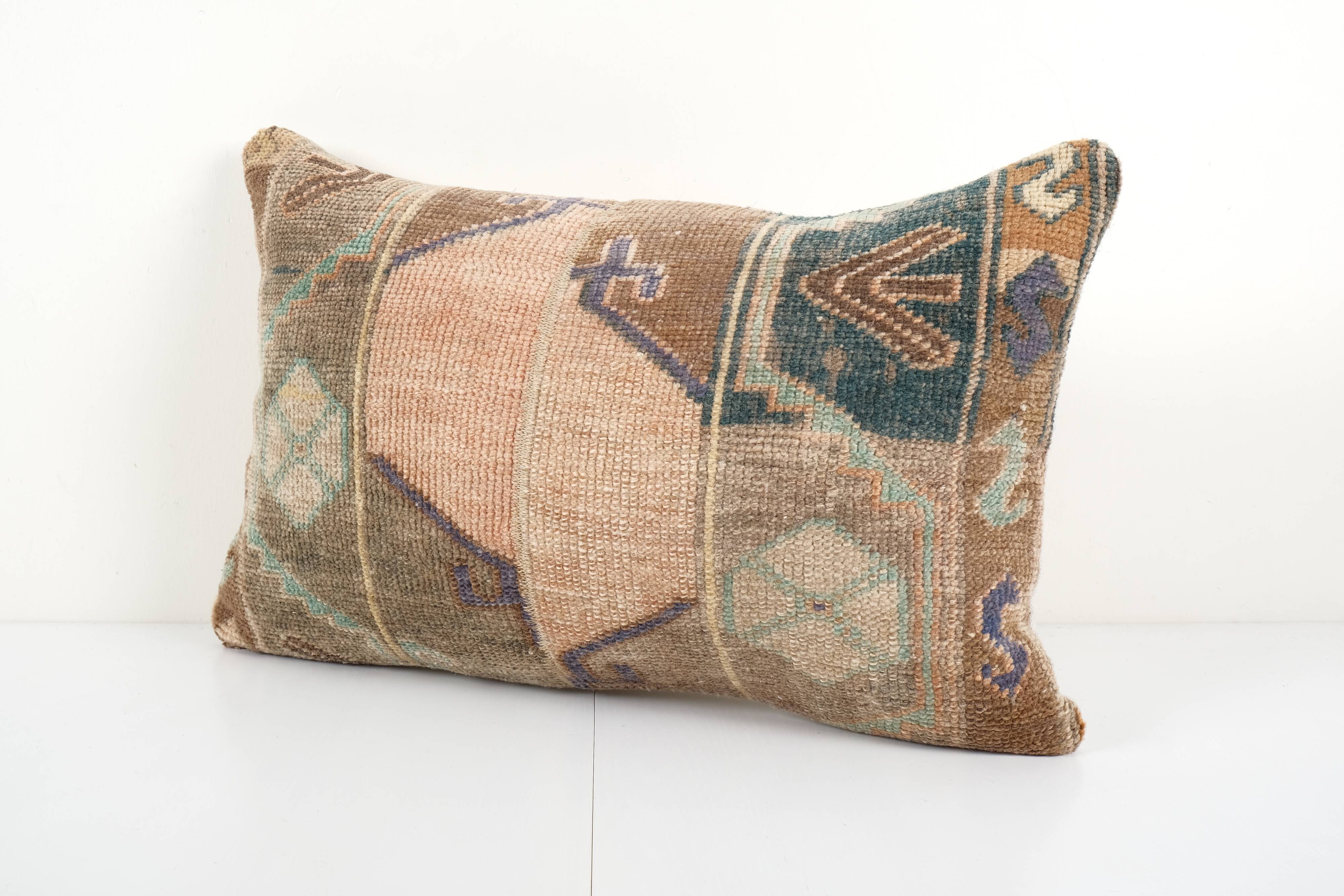 Anatolian bedding rug pillow