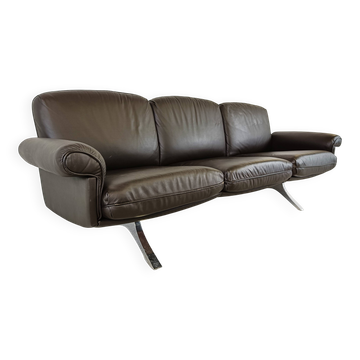 De sede DS31 sofa in brown leather, 1970s