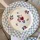 Set of 8 flat plates Digoin Sarreguemines 30s 40s
