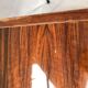 Commode 3 tiroirs laquée placage palissandre