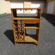 Vintage rattan bar cabinet from the 60s/70s